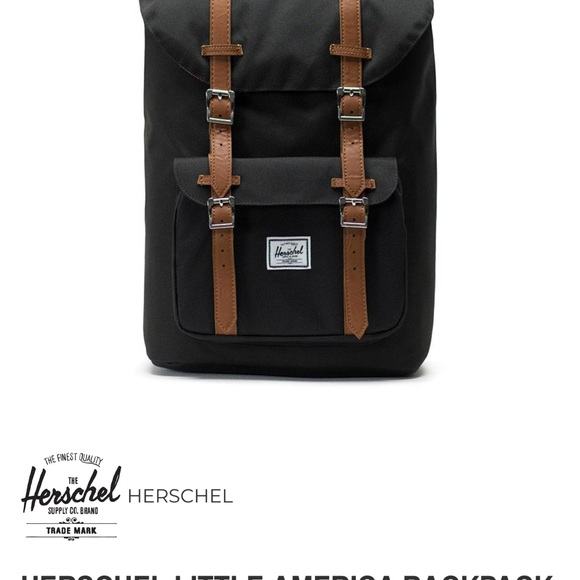 Herschel Supply Company Black and Brown Backpack - Picture 2 of 4